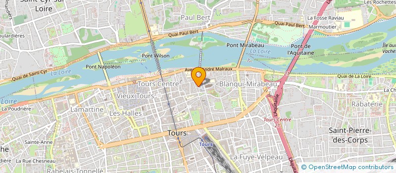 localisation de l'entreprise 793 880 618 à TOURS