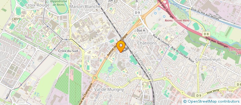 localisation de l'entreprise 793 880 923  à FONTENAY-SOUS-BOIS