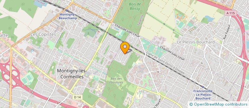 localisation de l'entreprise 793 885 708   SAINT-LEU-LA-FORET