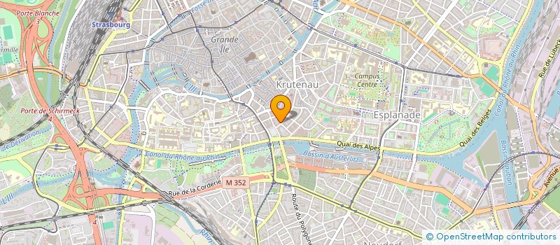 localisation de l'entreprise 793 887 316 à STRASBOURG