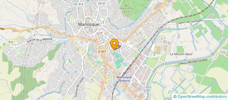 localisation de l'entreprise 793 895 756 à MANOSQUE