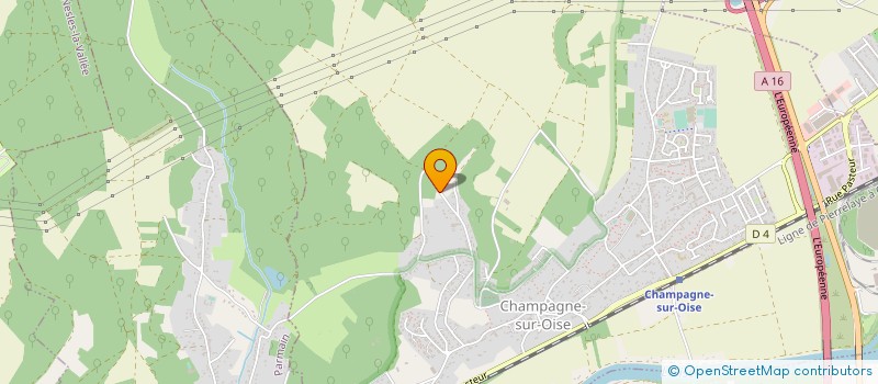 localisation de l'entreprise 793 899 584   CHAMPAGNE-SUR-OISE