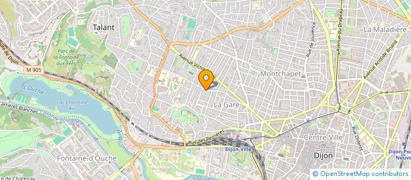 localisation de l'entreprise 793 907 171   DIJON