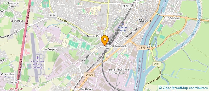 localisation de l'entreprise 793 907 775  à MACON