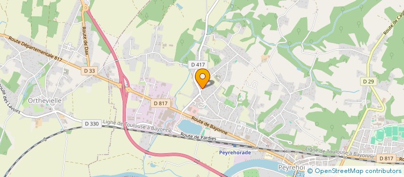 localisation de l'entreprise 793 924 887   PEYREHORADE