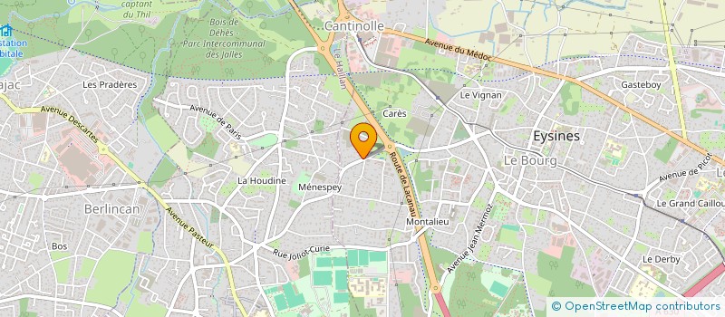 localisation de l'entreprise 793 929 126   EYSINES