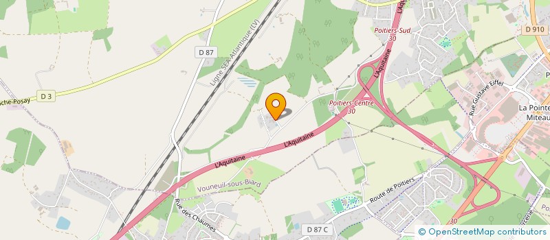 localisation de l'entreprise 793 930 363   VOUNEUIL SOUS BIARD