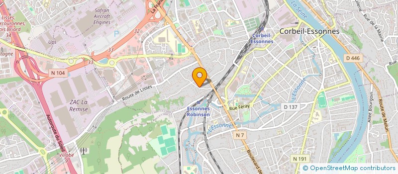localisation de l'entreprise 793 946 872 à CORBEIL-ESSONNES