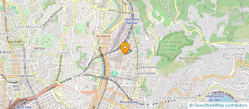 localisation de l'entreprise 793 949 264 à NICE