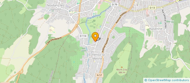 localisation de l'entreprise 793 951 765   ECHENOZ-LA-MELINE