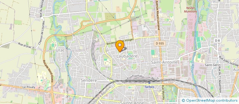 localisation de l'entreprise 793 953 548   TARBES