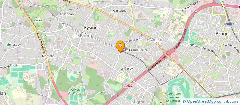localisation de l'entreprise 793 954 058 à PESSAC