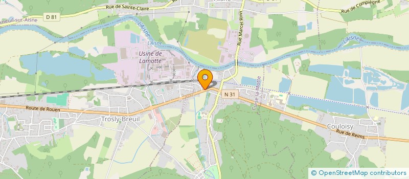 localisation de l'entreprise 793 954 660   COMPIEGNE