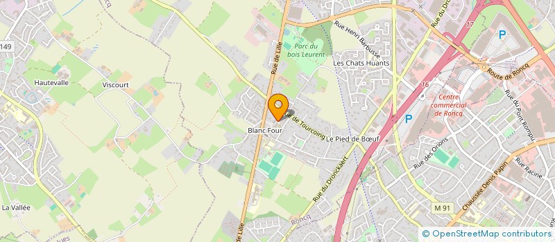 localisation de l'entreprise 793 956 921   RONCQ