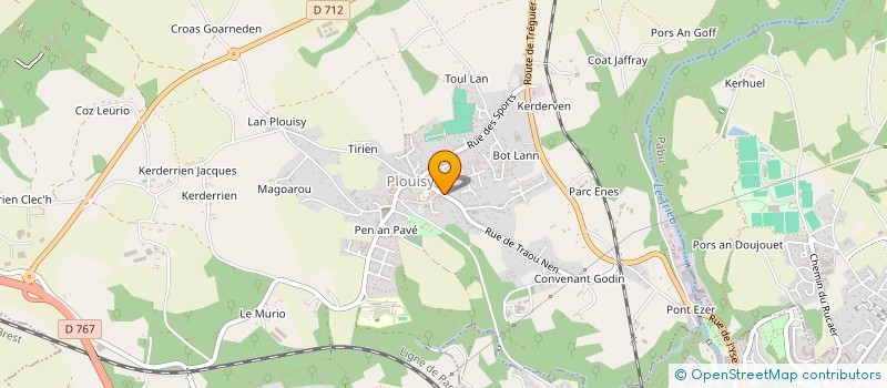 localisation de l'entreprise 793 968 512   PLOUISY