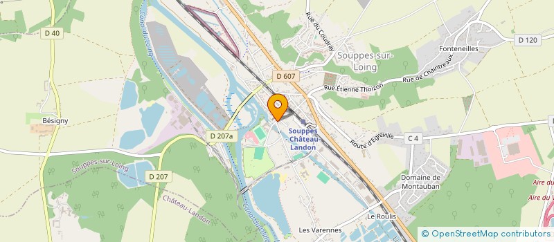 localisation de l'entreprise 793 974 957   SOUPPES-SUR-LOING