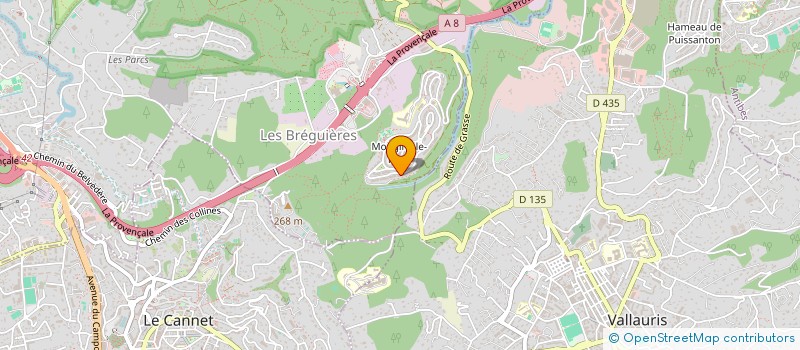 localisation de l'entreprise 793 976 382   MOUANS-SARTOUX