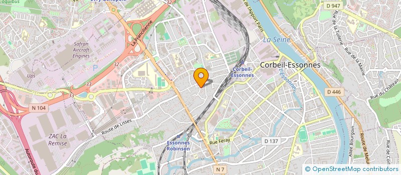 localisation de l'entreprise 793 977 422   SAINT-FARGEAU-PONTHIERRY