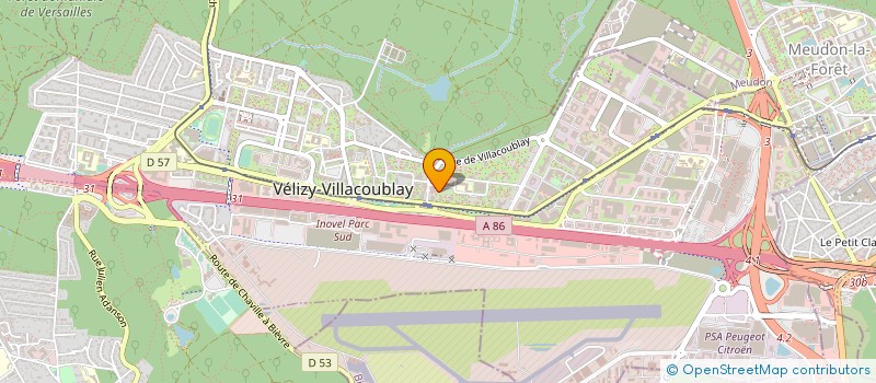 localisation de l'entreprise 793 979 360   VELIZY-VILLACOUBLAY