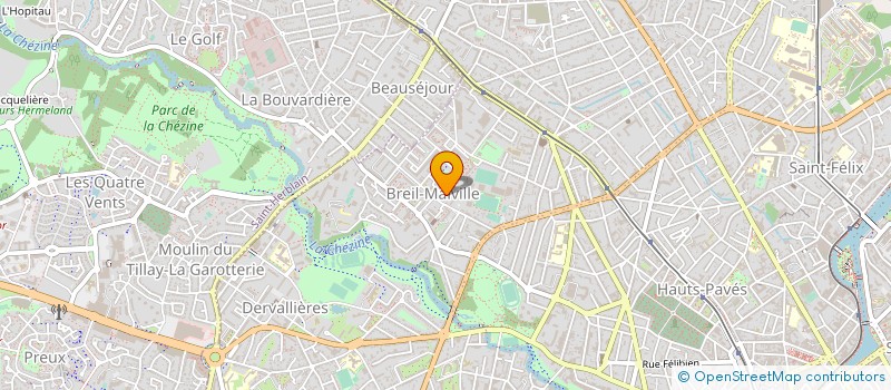 localisation de l'entreprise 794 020 255   BOUGUENAIS