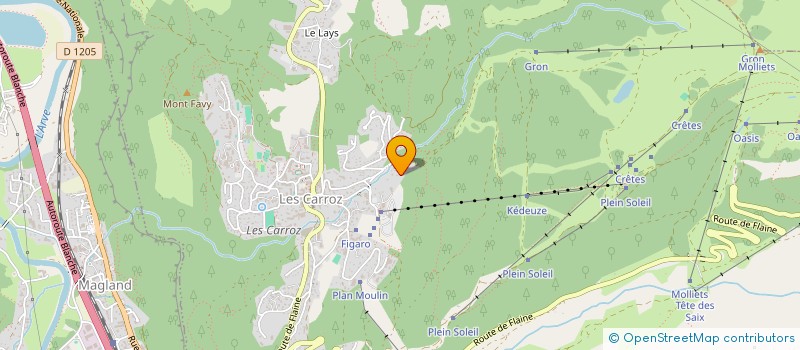 localisation de l'entreprise 794 027 912   ARACHES-LA-FRASSE