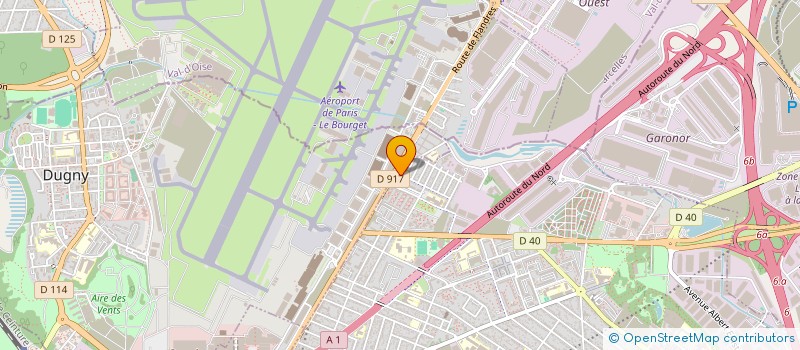 localisation de l'entreprise 794 035 808   LE BLANC-MESNIL