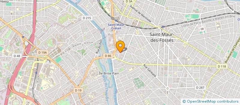localisation de l'entreprise 794 037 382  à SAINT-MAUR-DES-FOSSES