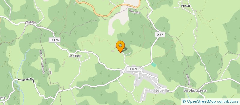 localisation de l'entreprise 794 045 716   NEUVILLE