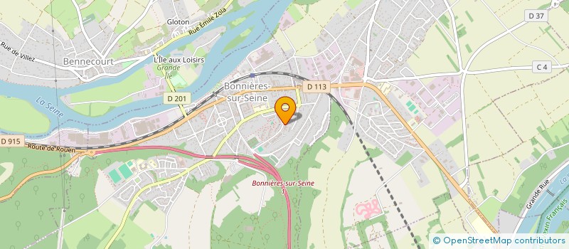 localisation de l'entreprise 794 067 694   BONNIERES-SUR-SEINE