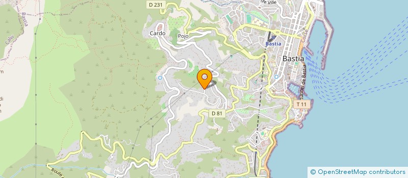 localisation de l'entreprise 794 079 772 à BASTIA