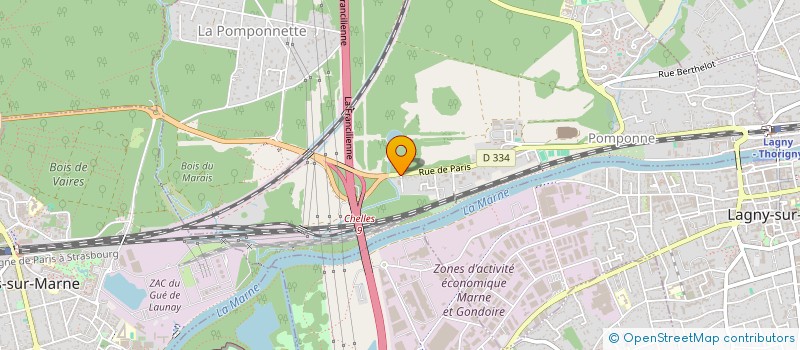 localisation de l'entreprise 794 080 739   LAGNY-SUR-MARNE