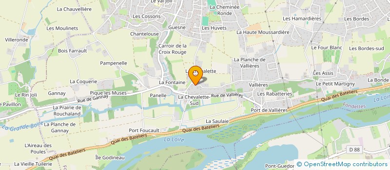 localisation de l'entreprise 794 095 828   SAINT-ETIENNE-DE-CHIGNY