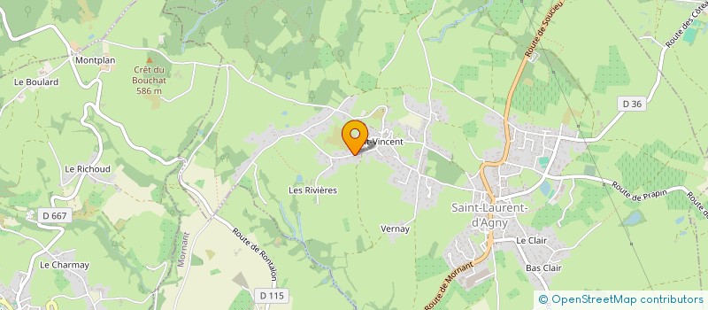 localisation de l'entreprise 794 133 033   SAINT-LAURENT-D'AGNY