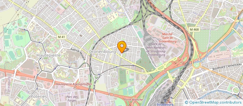 localisation de l'entreprise 794 162 479 à STRASBOURG