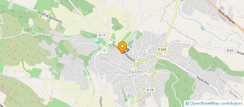 localisation de l'entreprise 794 167 437   EGUILLES