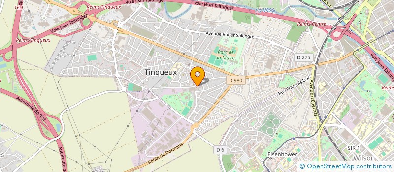 localisation de l'entreprise 794 167 734   TINQUEUX