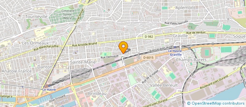 localisation de l'entreprise 794 168 955   LE HAVRE