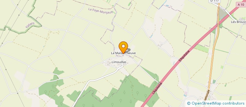 localisation de l'entreprise 794 178 434 à BEAUVOIR-SUR-NIORT