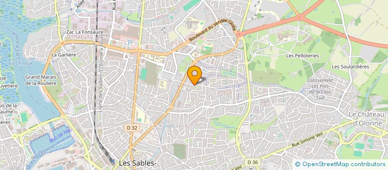localisation de l'entreprise 794 180 257  à SAINTE-MAXIME