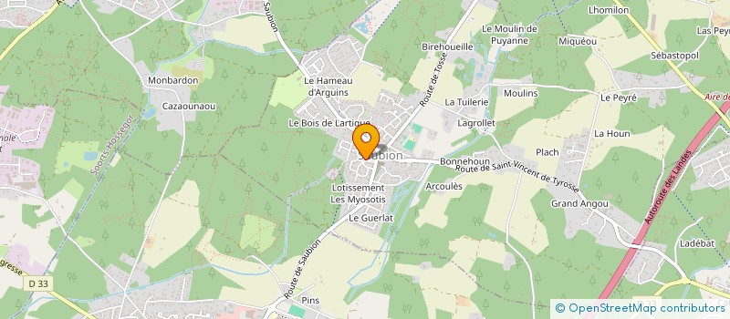 localisation de l'entreprise 794 189 779   SOORTS-HOSSEGOR