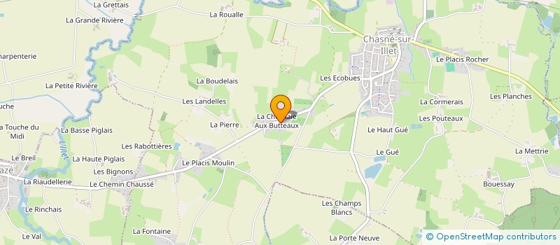 localisation de l'entreprise 794 200 238   CHASNE-SUR-ILLET