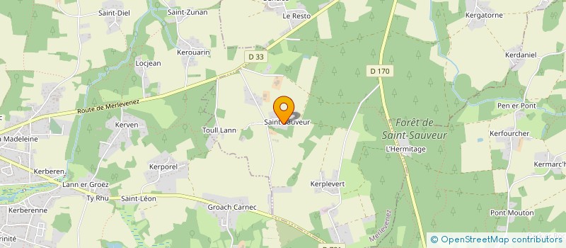 localisation de l'entreprise 794 205 815   MERLEVENEZ