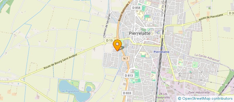 localisation de l'entreprise 794 208 678   PIERRELATTE