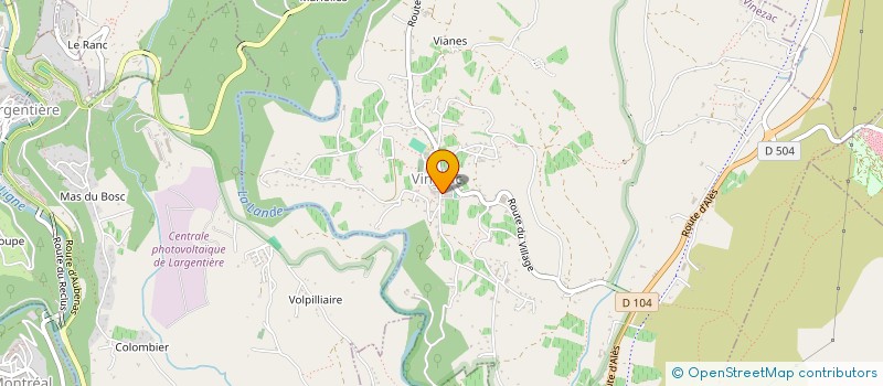 localisation de l'entreprise 794 234 559   VINEZAC