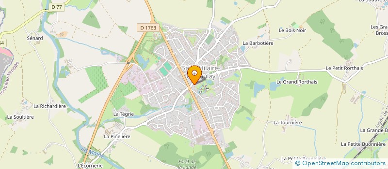 localisation de l'entreprise 794 241 497  à MONTAIGU-VENDEE
