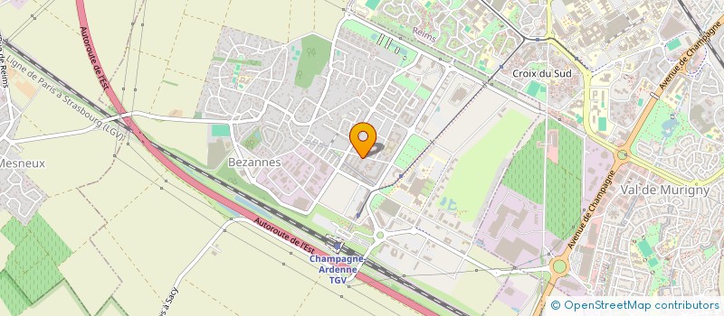 localisation de l'entreprise 794 247 684   BEZANNES