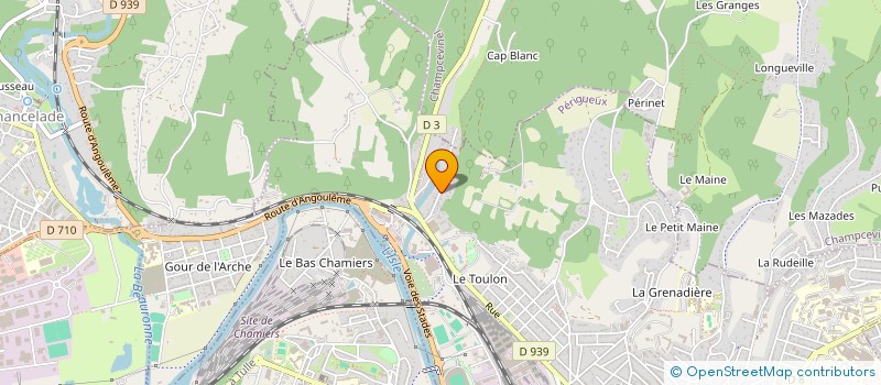 localisation de l'entreprise 794 266 197   TRELISSAC