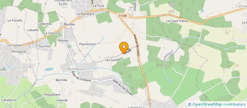 localisation de l'entreprise 794 316 752   BONNETAN