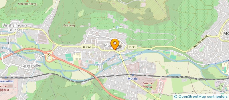 localisation de l'entreprise 794 321 349   MUTZIG