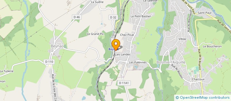 localisation de l'entreprise 794 323 964   BOSMIE-L'AIGUILLE